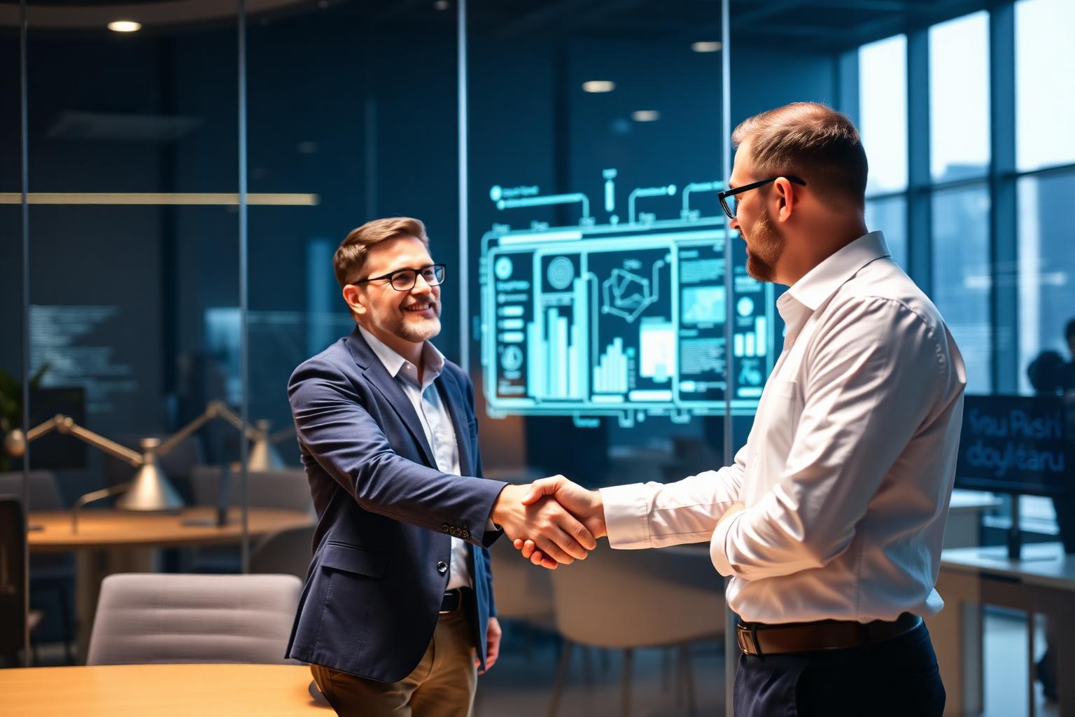 Haithri consultant partnering with an enterprise client